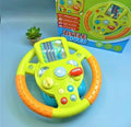 Kids Electric Early Education Simulation Steering Wheel Toy